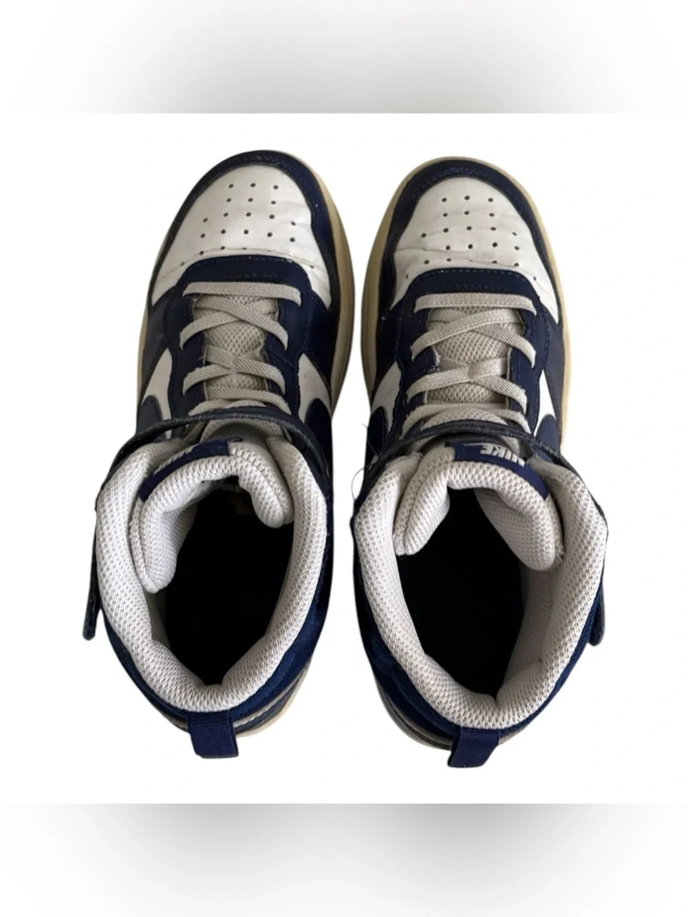Nike Kids Sneakers in Navy and White